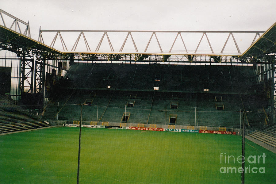 Borussia Dortmund - Westfalenstadion - South Stand 2 - April 2001 Photograph by Legendary Football Grounds