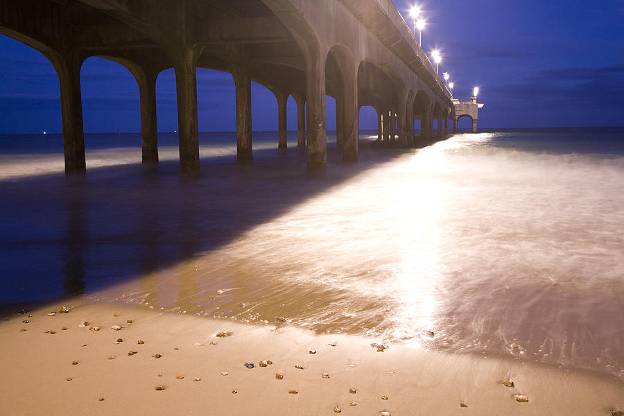 Boscombe Pier Photograph by Ian Middleton