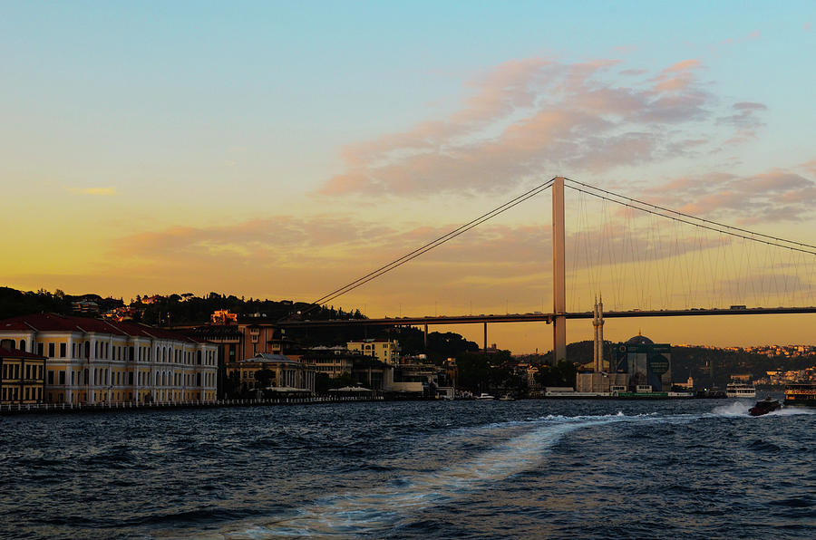 Bosphorus Bridge Photograph by Aparna Tandon