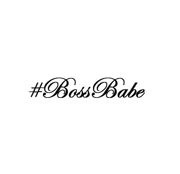 Babe Mixed Media - Boss Babe by Hevera.