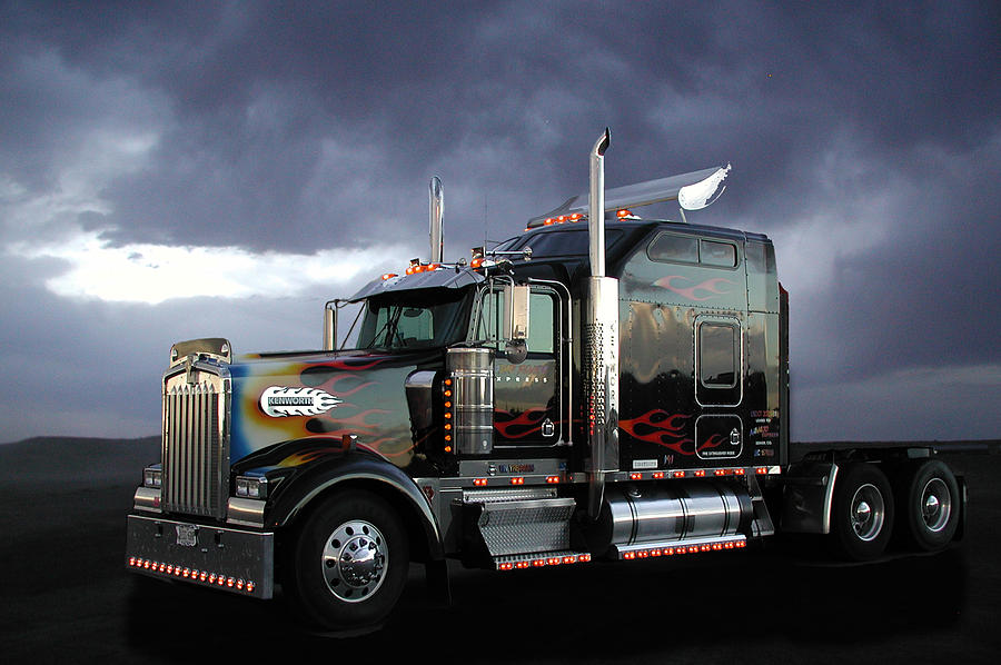 Boss Hogg Kenworth W900 Photograph By Darcy Evans 3971