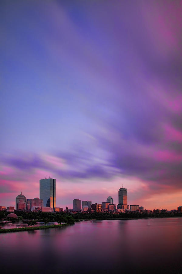 Boston Photograph - Boston Afterglow by Rick Berk