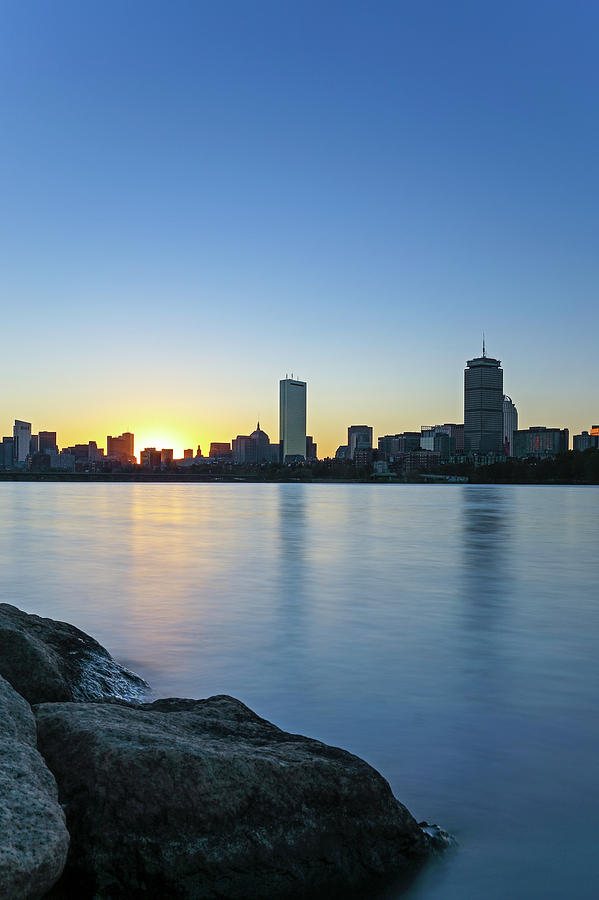 Boston at Sunrise Photograph by Juergen Roth