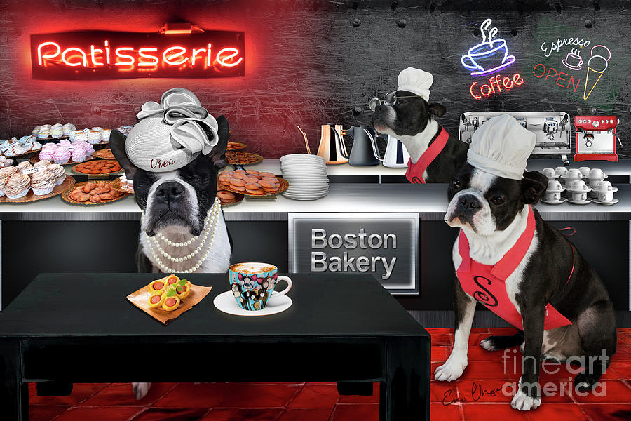 Boston Bakery Photograph