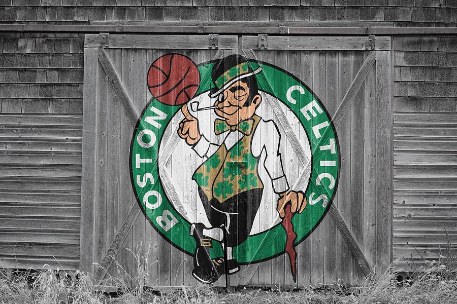 Celtics Photograph - Boston Celtics Barn Doors by Joe Hamilton Celtics Photograph - Boston Celtics Barn Doors by Joe Hamilton