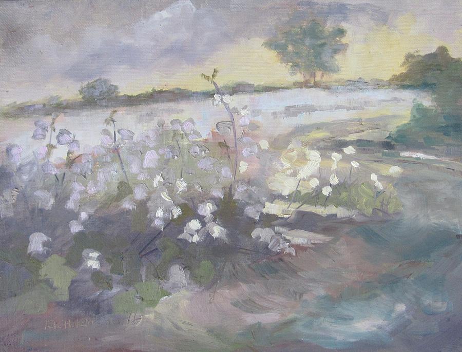 Boston Cotton Fields Painting by Susan Richardson