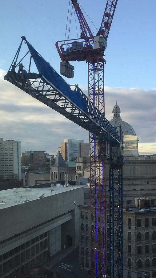 Boston Crane Photograph by Leonora Jackson