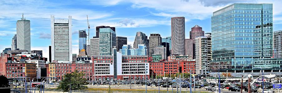 Boston Downtown View Photograph by Frozen in Time Fine Art Photography