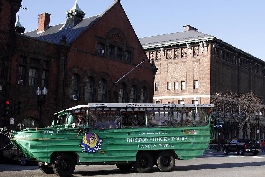 Boston Duck Tour Bus Photograph by Valerie Collins