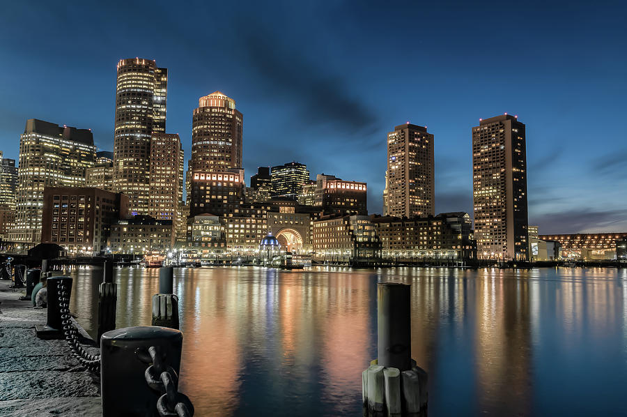 Boston Fan Pier Photograph by Hershey Art Images