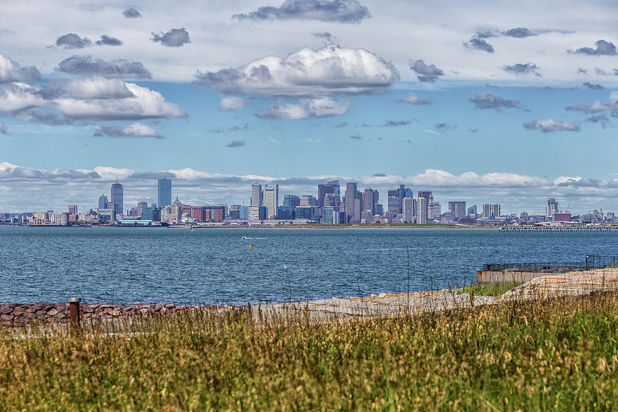 Boston From Deer Island Photograph by Brian MacLean