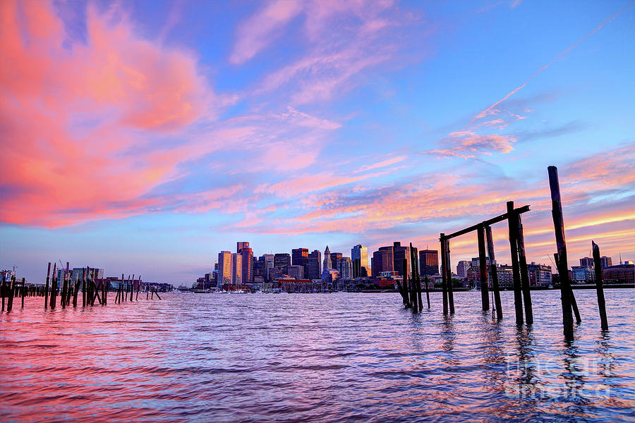 Boston Harbor Skyline Photograph by Denis Tangney Jr - Pixels