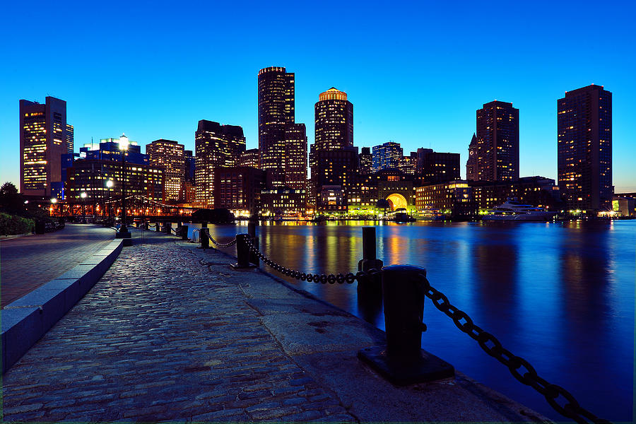 Boston Harbor Walk Photograph by Rick Berk