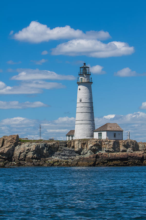 Boston Photograph - Boston Lighthouse 2 by Brian MacLean