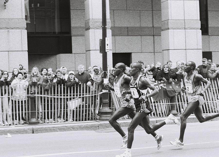 Boston Marathon Photograph by FD Graham