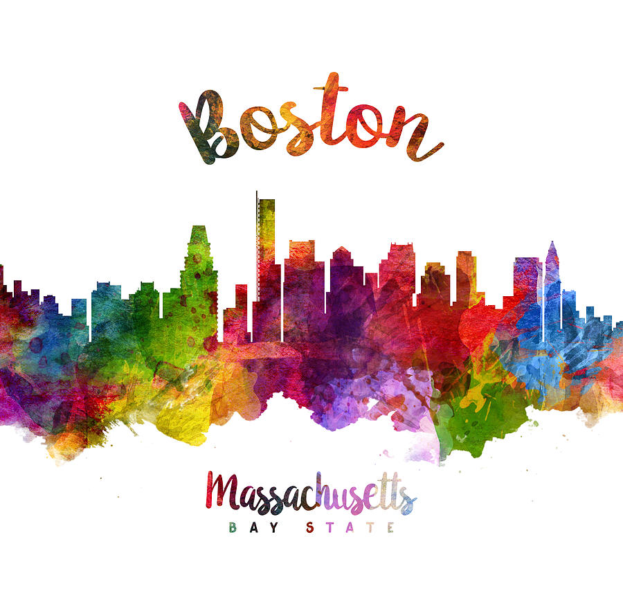 Boston Painting - Boston Massachusetts 23 by Aged Pixel