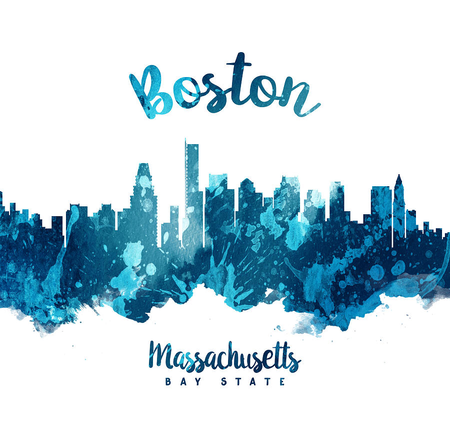 Boston Painting - Boston Massachusetts 27 by Aged Pixel