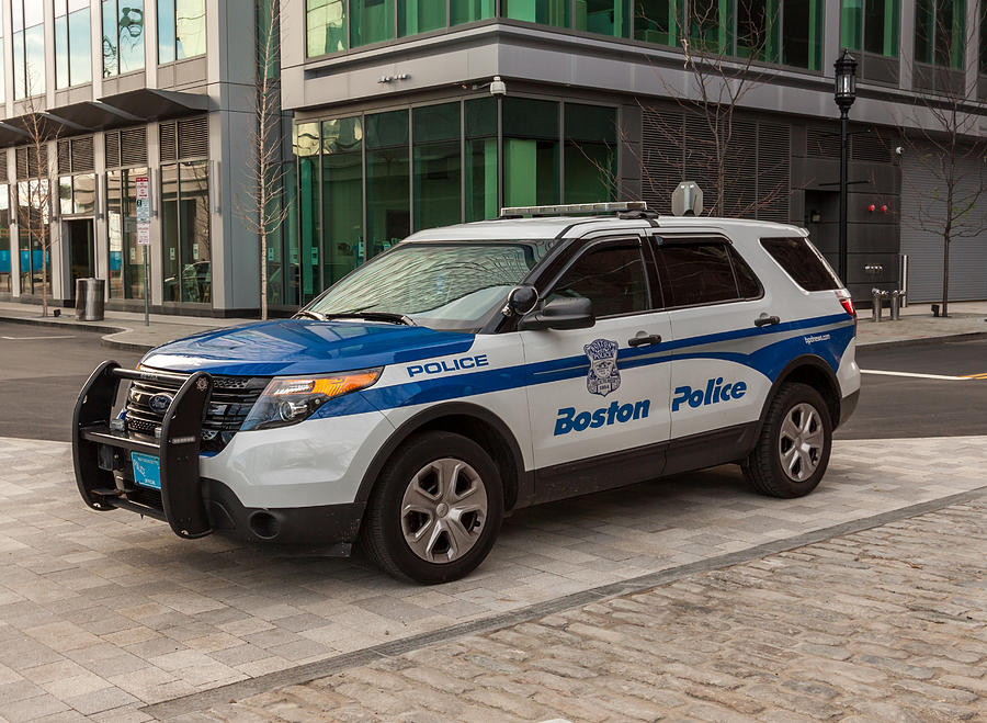 Boston Police Car Photograph by Brian MacLean