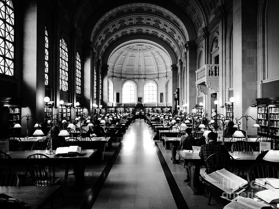 Boston Public Library... or Hogwarts? Photograph by JMerrickMedia Boston Public Library... or Hogwarts? Photograph by JMerrickMedia