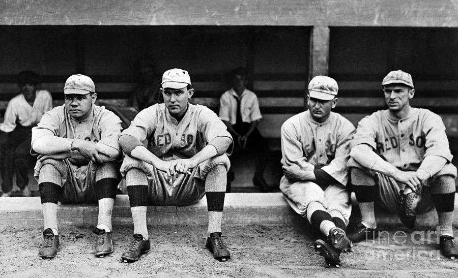 BOSTON RED SOX, c1916 Photograph by Granger