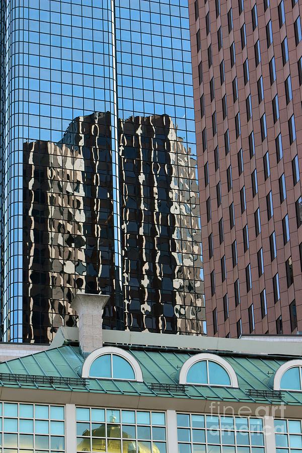 Boston Reflection Photograph by Deena Withycombe
