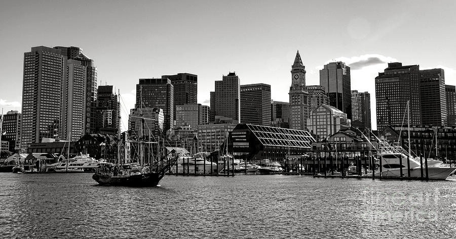 Boston Skyline Photograph by Olivier Le Queinec