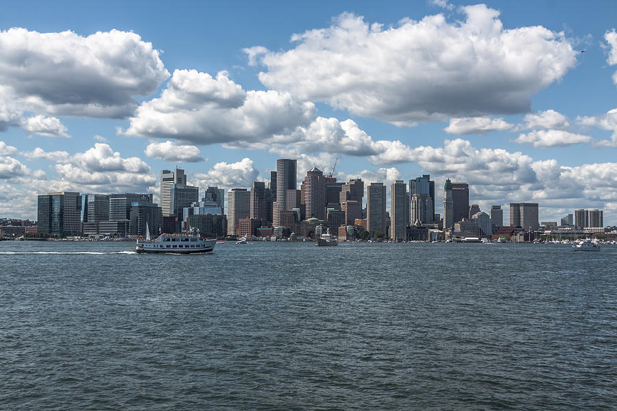 Boston Photograph - Boston Skyline by Brian MacLean