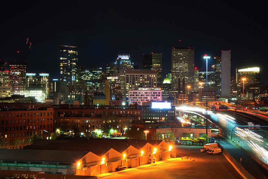 Boston Skyline From South End Photograph By Joann Vitali