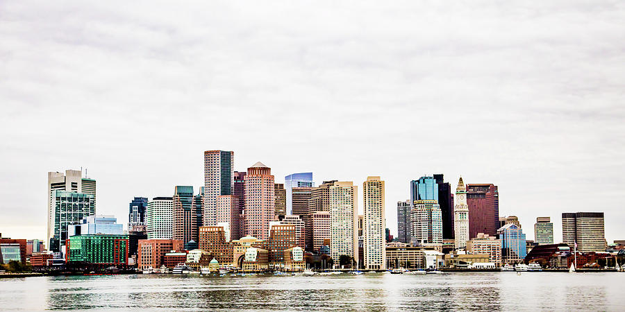 Boston Skyline Photograph by Lisa Lemmons-Powers