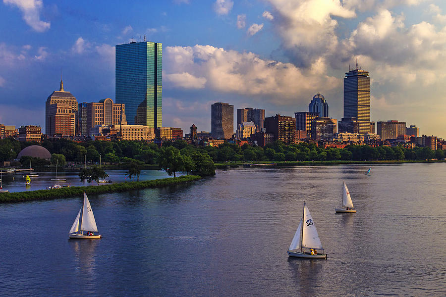 Boston Photograph - Boston Skyline by Rick Berk