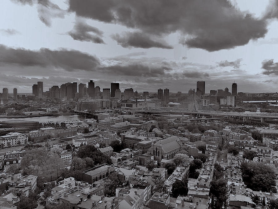 Boston Skyline by Rick Macomber Boston Skyline by Rick Macomber