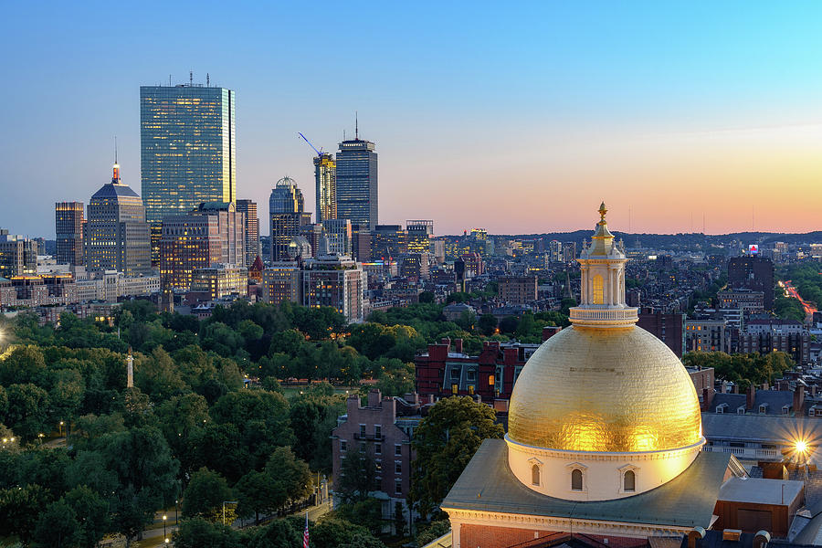 Boston State House by Michael Hubley Boston State House by Michael Hubley