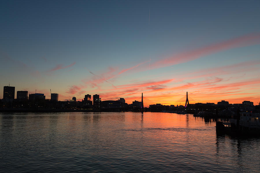 Boston Sunset Photograph