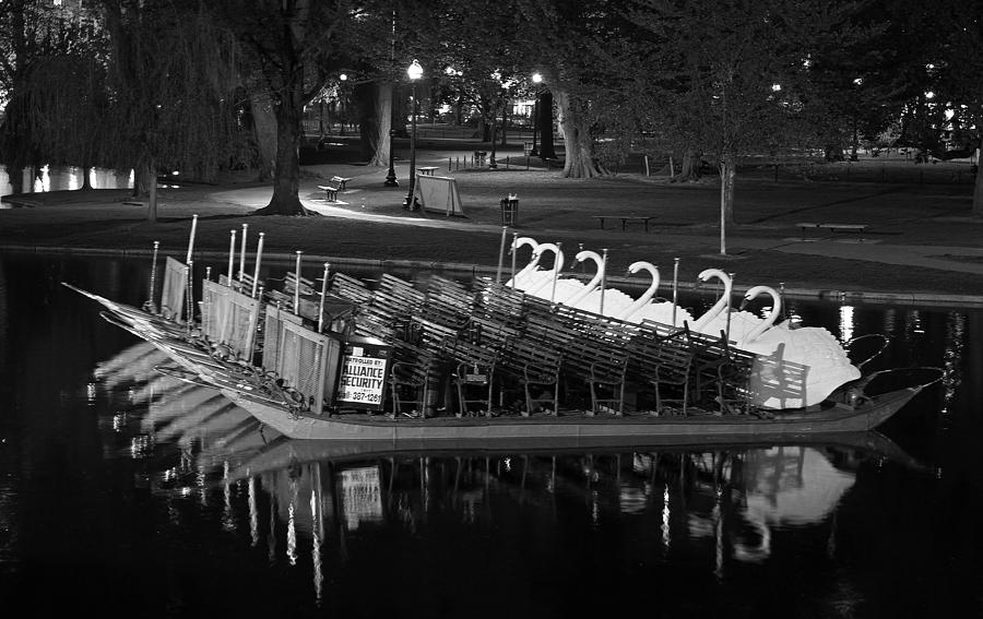 Boston Swan Boat Photograph by Juergen Roth