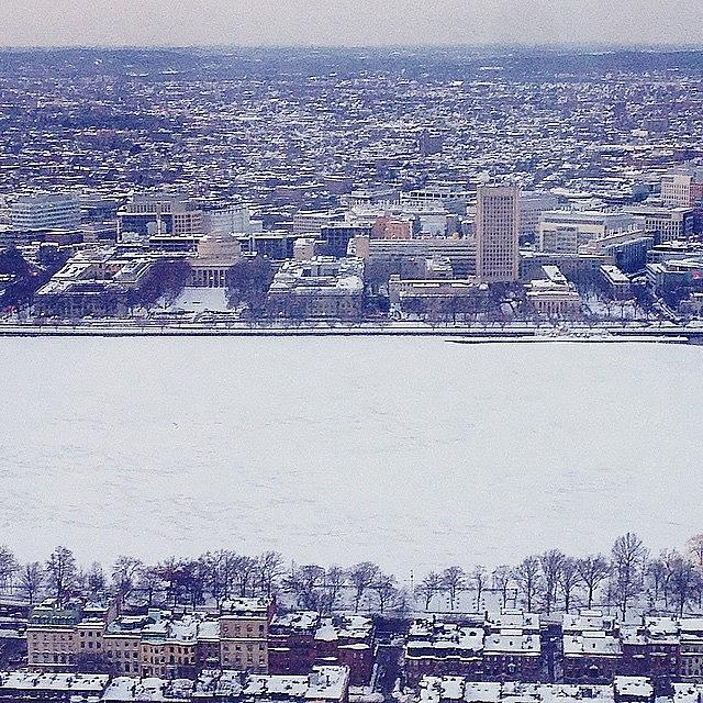 Winter Photograph - Winter On The Charles  by Kate Arsenault 