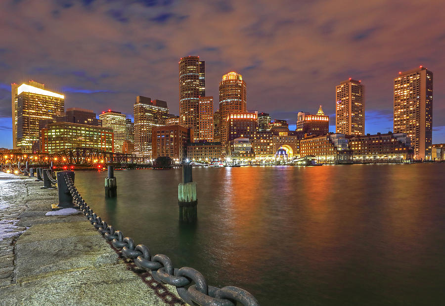 Boston Waterfront District Photograph