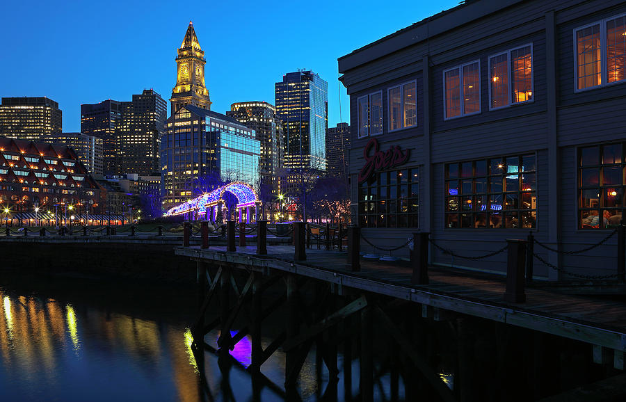 Boston Waterfront Photograph by Juergen Roth