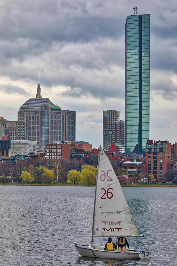 Boston with a Chance of Rain Photograph by Juergen Roth