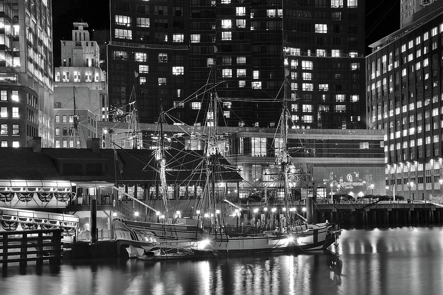 Bostonian Black and White Photograph by Frozen in Time Fine Art Photography