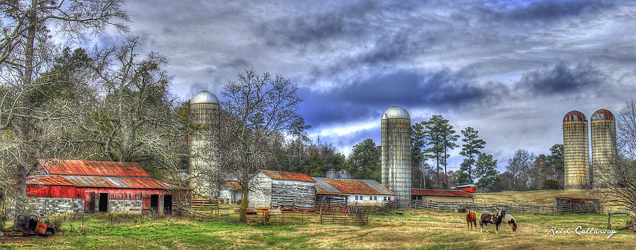 Greensboro Photograph - Boswell Farm Greene County Georgia by Reid Callaway