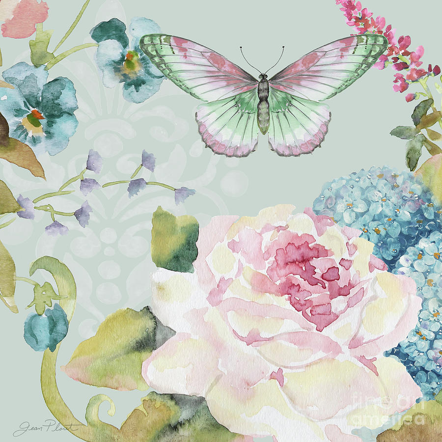 Botanical Beauty-JP3981 Painting by Jean Plout