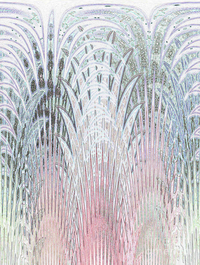 	Botanical Weave				 Digital Art by Ann Johndro-Collins