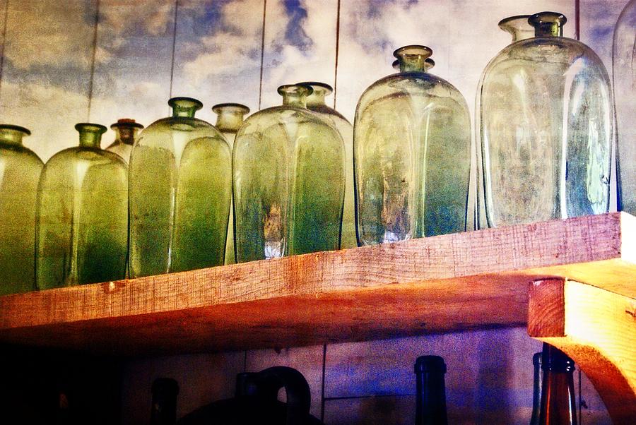 Bottle Photograph - Bottle Row by Marty Koch