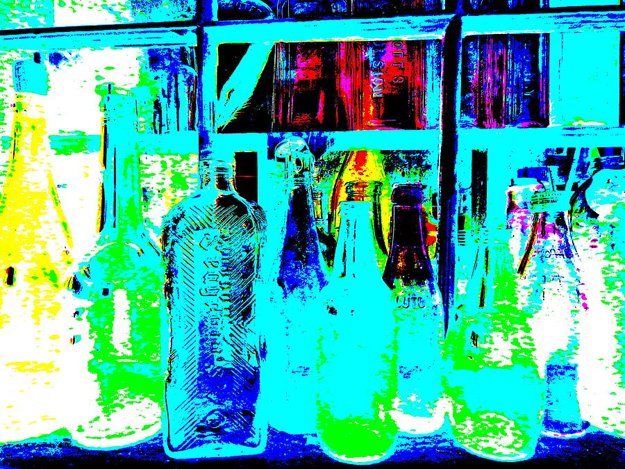 Bottles 11 Photograph by George Ramos
