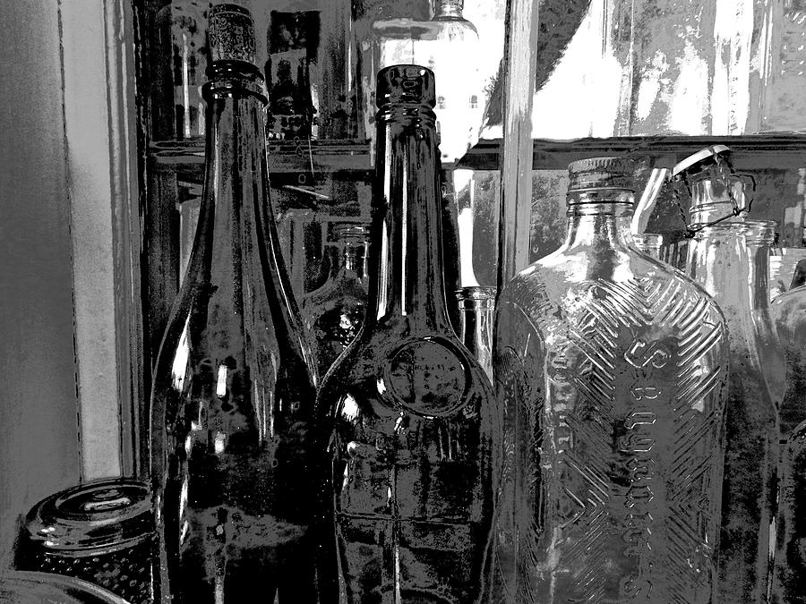 Bottles 13 Photograph by George Ramos