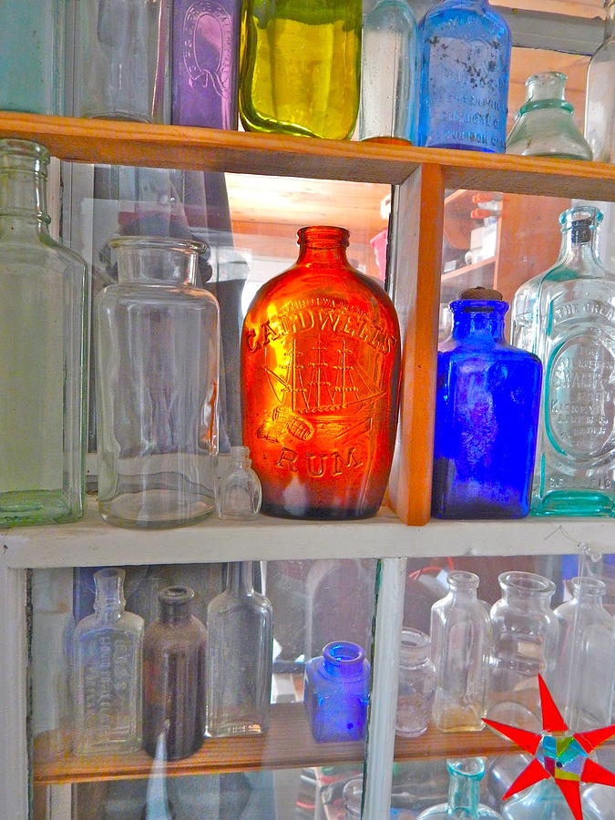 Bottles 15 Photograph by George Ramos