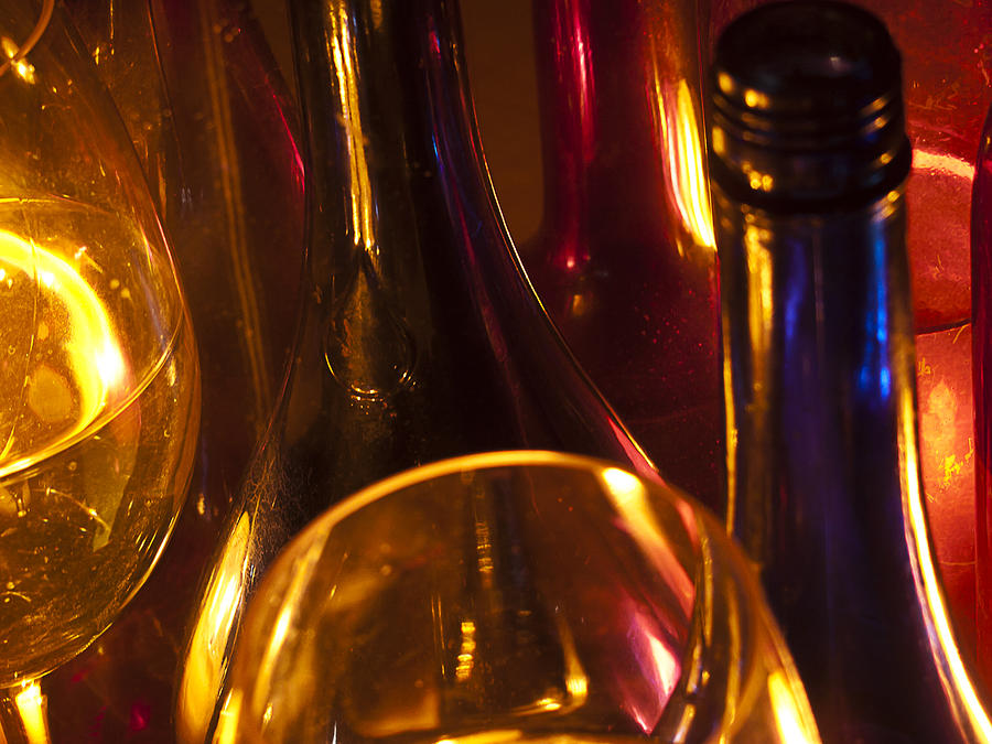 Bottle Photograph - Bottles by Laurie Hasan