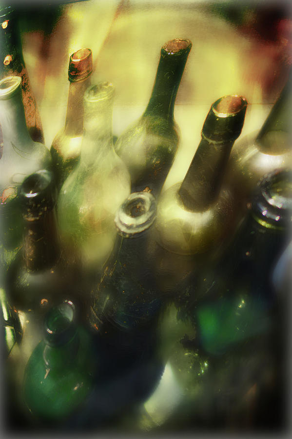 Bottles Of Color Photograph by John Anderson