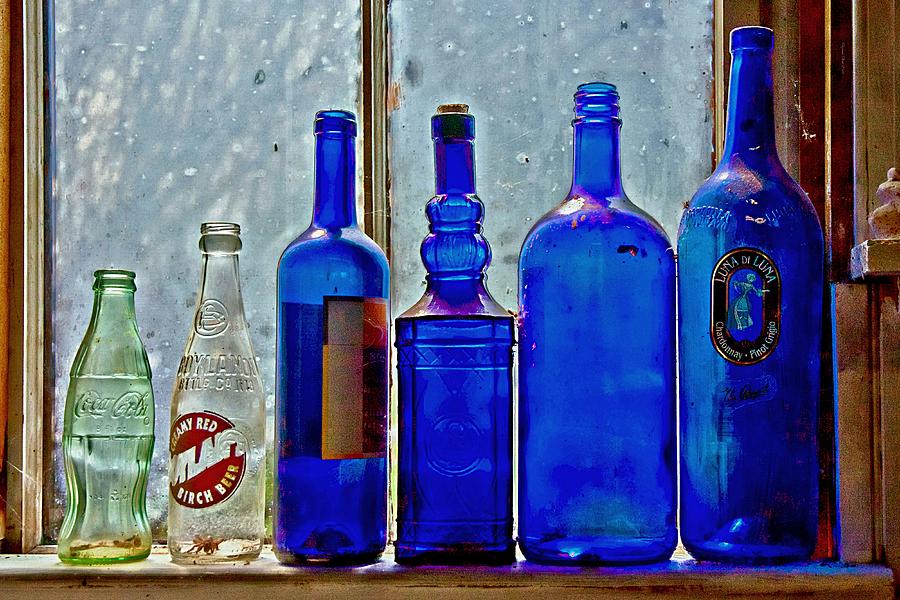 Bottles Photograph by Suzanne Stout