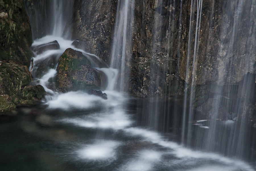 Bottom Of A Waterfall #3 Photograph by Stuart Litoff